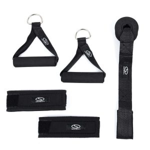GUMA DO FITNESSU z rączkami EX008 opór 2.5 kg - obrazek 4