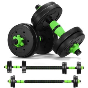 ZESTAW SZTANGA HANTLE SMJ sport BR020 20 kg