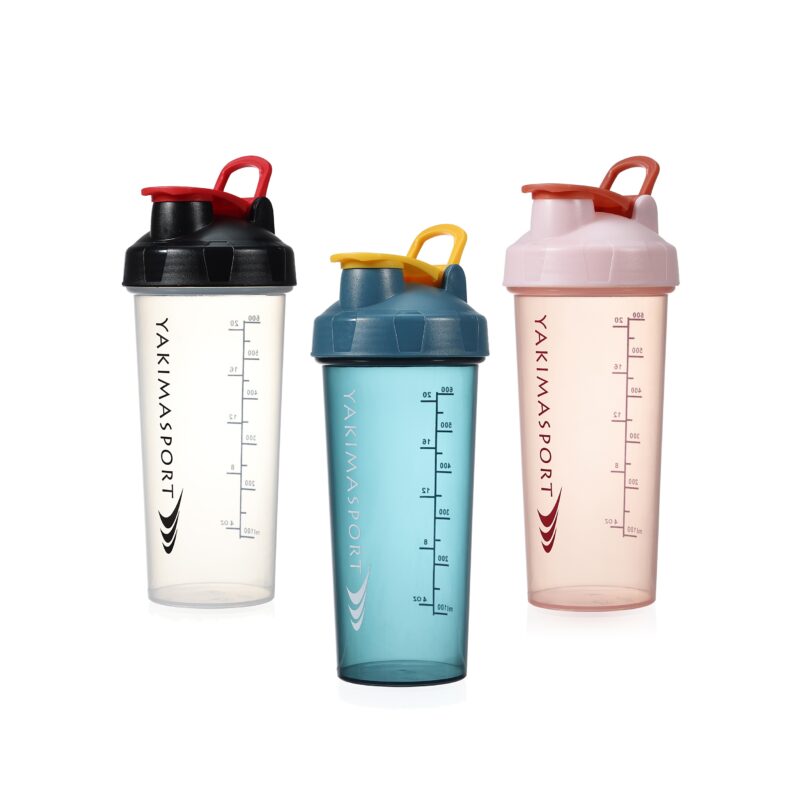 BIDON SHAKER YAKIMASPORT BIAŁY 0,7L - obrazek 2