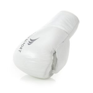 RĘKAWICE BOKSERSKIE YAKIMASPORT WOLF WHITE L 10oz - obrazek 2