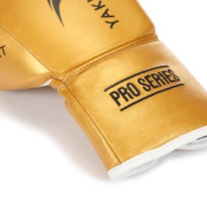 RĘKAWICE BOKSERSKIE YAKIMASPORT TIGER GOLD L 10oz - obrazek 2