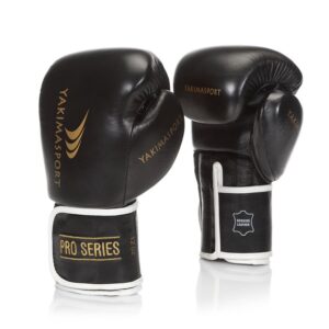 RĘKAWICE BOKSERSKIE YAKIMASPORT TIGER BLACK V 10oz