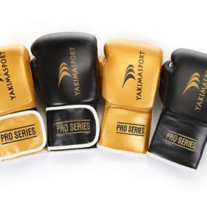 RĘKAWICE BOKSERSKIE YAKIMASPORT TIGER BLACK V 10oz - obrazek 8