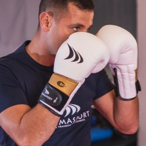 RĘKAWICE BOKSERSKIE YAKIMASPORT LION 14oz - obrazek 3