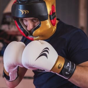RĘKAWICE BOKSERSKIE YAKIMASPORT LION 14oz - obrazek 6