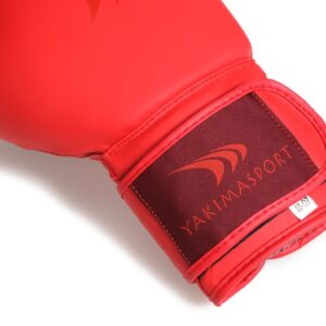 RĘKAWICE BOKSERSKIE YAKIMASPORT MARS Matt/Red 10oz - obrazek 3