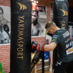 WOREK BOKSERSKI TRENINGOWY YAKIMASPORT - 130x35cm pusty - obrazek 5