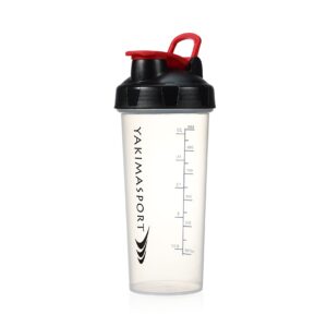 BIDON SHAKER YAKIMASPORT BIAŁY 0,7L