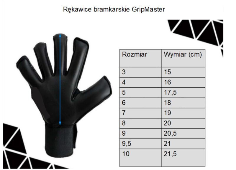 RĘKAWICE BRAMKARSKIE YAKIMASPORT GRIPMASTER R:3 - obrazek 4