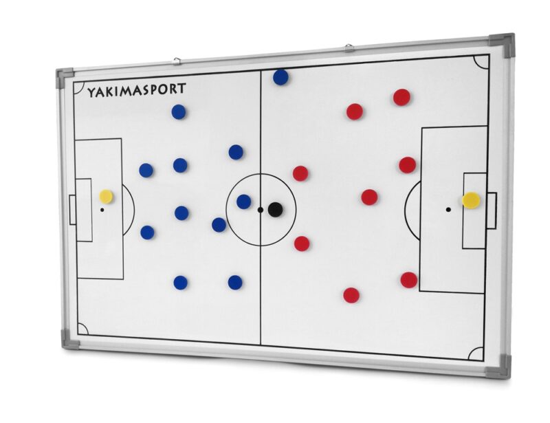 TABLICA TAKTYCZNA Z MAGNESAMI YAKIMASPORT DO PIŁKI NOŻNEJ 90X60CM