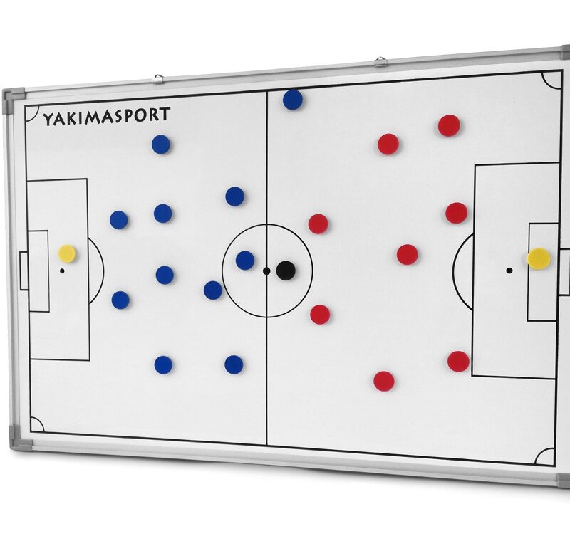 TABLICA TAKTYCZNA Z MAGNESAMI YAKIMASPORT DO PIŁKI NOŻNEJ 90X60CM