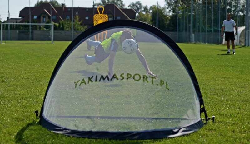 BRAMKA PRZENOŚNA POP-UP 1,2x0,8 m (2 sztuki + torba) 120x80cm - obrazek 2