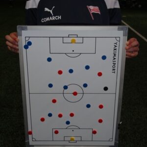 TABLICA TAKTYCZNA Z MAGNESAMI YAKIMASPORT PIŁKA NOŻNA 60x45CM - obrazek 2