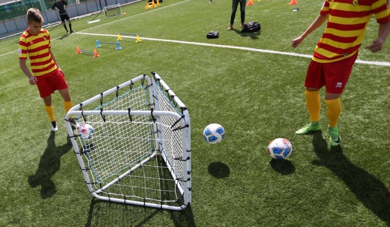 REBOUNDER POTRÓJNY, RAMA Z SIATKĄ - obrazek 4