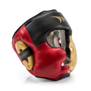 KASK BOKSERSKI YAKIMASPORT Z OSŁONĄ KOŚCI POLICZKOWYCH R:L
