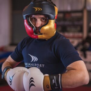 KASK BOKSERSKI YAKIMASPORT Z OSŁONĄ KOŚCI POLICZKOWYCH R:L - obrazek 3