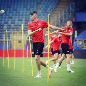 TYCZKA TRENINGOWA I SLALOMOWA YAKIMASPORT 170CM BIAŁA - obrazek 2