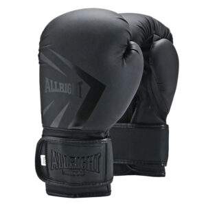 RĘKAWICE BOKSERSKIE ALLRIGHT SHADOW CZARNY MAT 12OZ