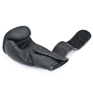 RĘKAWICE BOKSERSKIE ALLRIGHT SHADOW CZARNY MAT 12OZ - obrazek 3