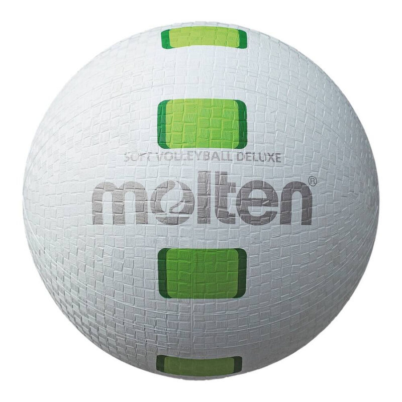 PIŁKA DO SIATKÓWKI MOLTEN SOFT VOLLEYBALL DELUXE GUMOWA S2Y1550-WG