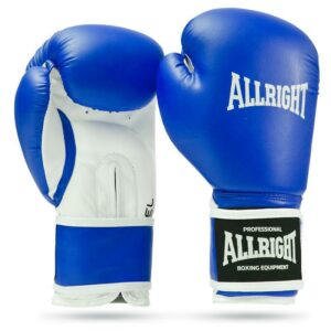 RĘKAWICE BOKSERSKIE ALLRIGHT POWER GEL NIEBIESKIE 12OZ