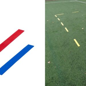 ZNACZNIKI POLA PŁASKIE PASY ZNAKUJĄCE YAKIMASPORT 10SZT. BIAŁE