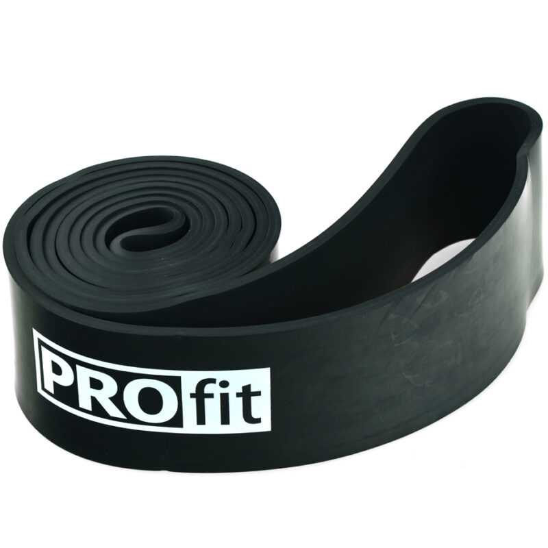 GUMA TAŚMA PROFIT POWER BAND CZARNA 208x6,4x0,45CM SL2607