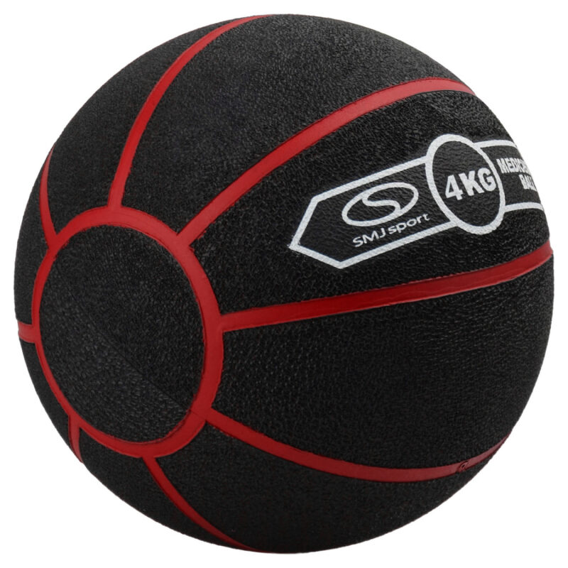 PIŁKA LEKARSKA REHABILITACYJNA SMJ SPORT 4KG VMB-L004R - obrazek 2