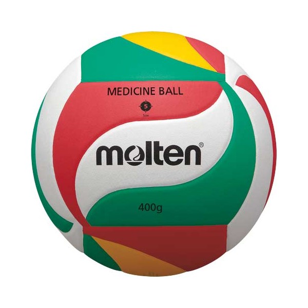 PIŁKA SIATKOWA MOLTEN V5M9000 400gr  biało-czerwono-zielono-żółta