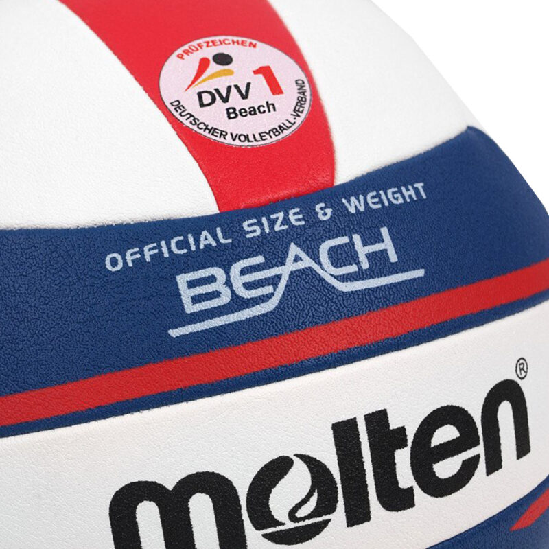 PIŁKA SIATKOWA MOLTEN PLAŻOWA V5B5000-DE FIVB DVV1 - obrazek 3