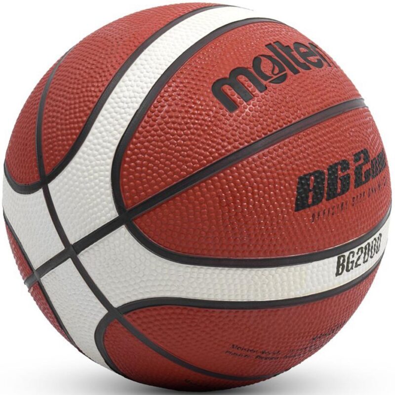 PIŁKA KOSZYKOWA MOLTEN brązowo-biała B3G2000 - obrazek 3