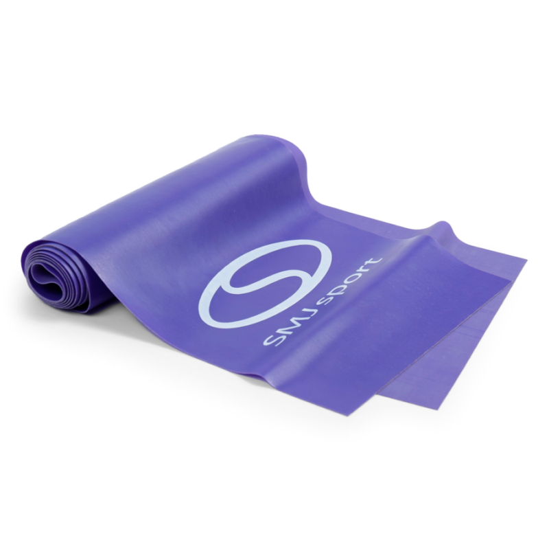 TAŚMA GUMA OPOROWA FITNESS HEAVY fioletowa 0.5 mm / SMJ sport EX050
