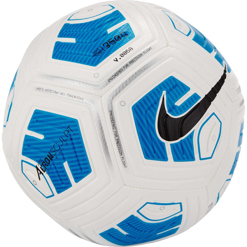 PIŁKA NOŻNA NIKE STRIKE TEAM biało-niebieska CU8064 100