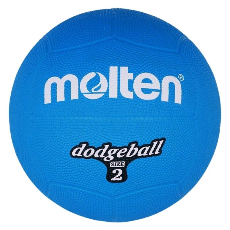 PIŁKA GUMOWA MOLTEN DODGEBALL DB2-B r. 2 niebieska