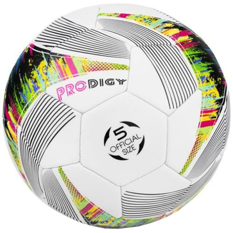 PIŁKA NOŻNA SPOKEY PRODIGY biało-kolorowa 925384 - obrazek 2