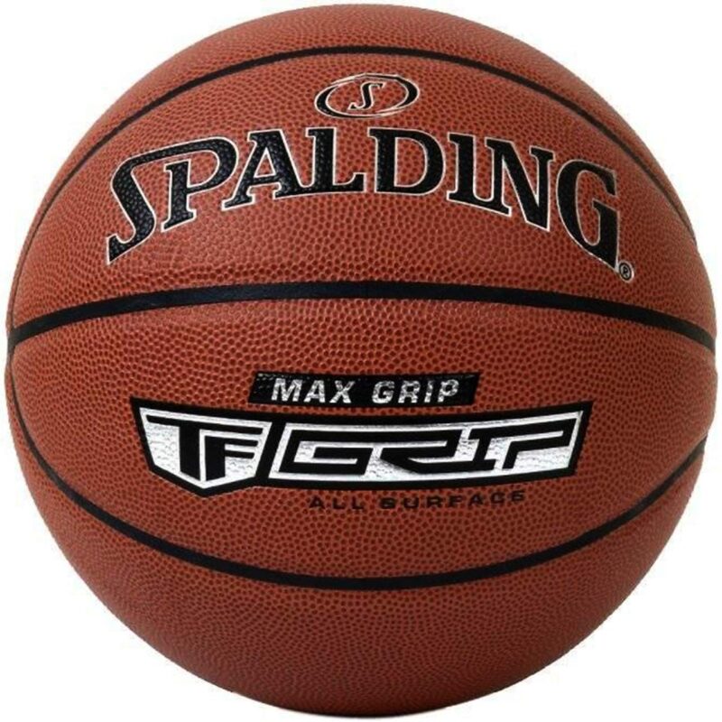PIŁKA DO KOSZYKÓWKI SPALDING MAX GRIP brązowa 76873Z