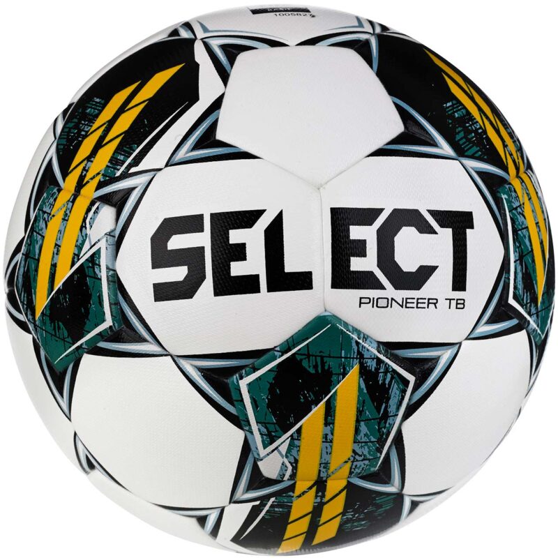 PIŁKA NOŻNA SELECT PIONEER TB 5 FIFA v23 biało-czarno-zielona 17849