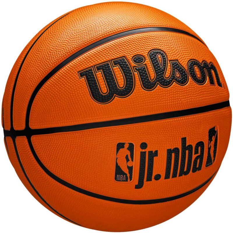 PIŁKA KOSZYKOWA WILSON JR NBA FAM LOGO pomarańczowa WZ3013001XB5 - obrazek 2