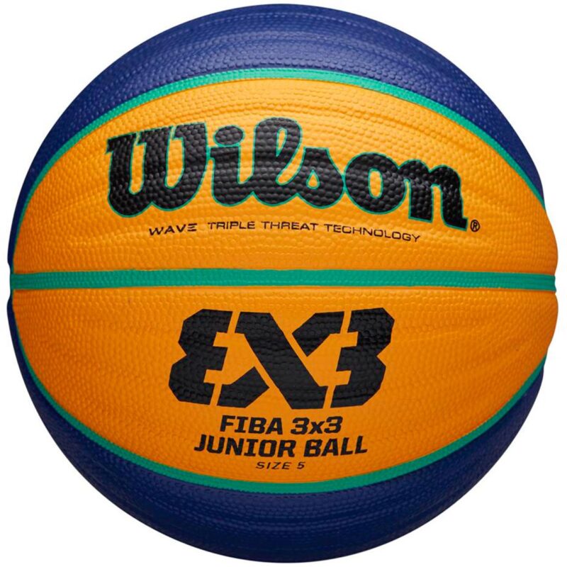 PIŁKA KOSZYKOWA WILSON FIBA 3x3 Junior żółto-niebieska WTB1133XB
