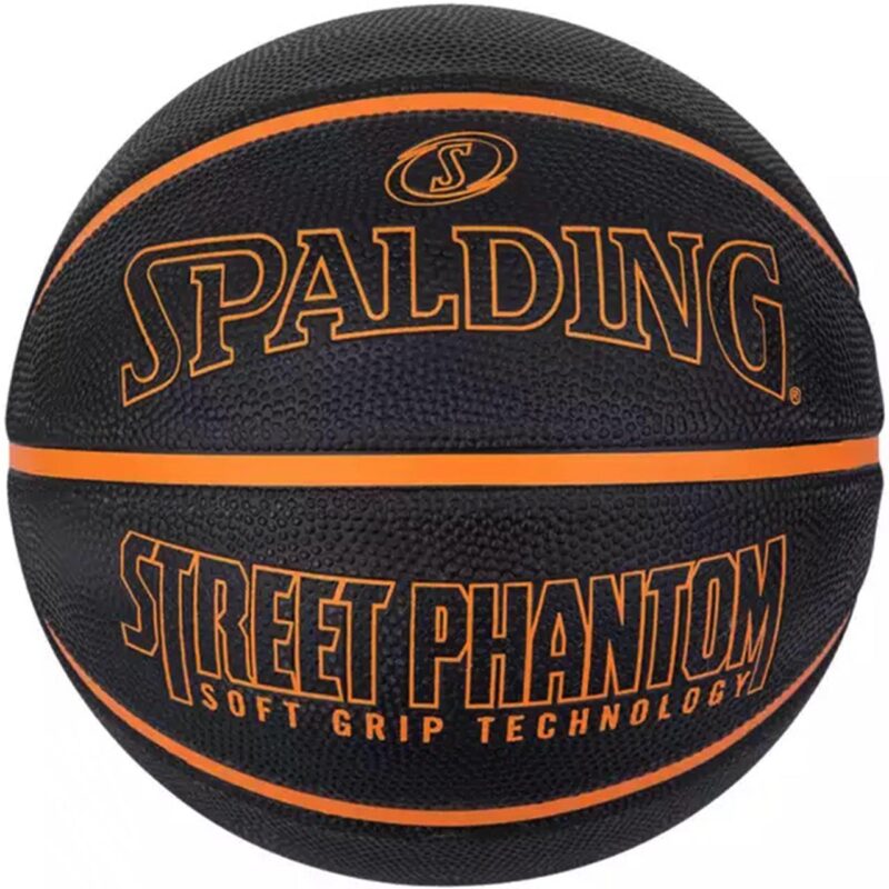 PIŁKA DO KOSZYKÓWKI SPALDING PHANTOM czarno-pomarańczowa 84383Z