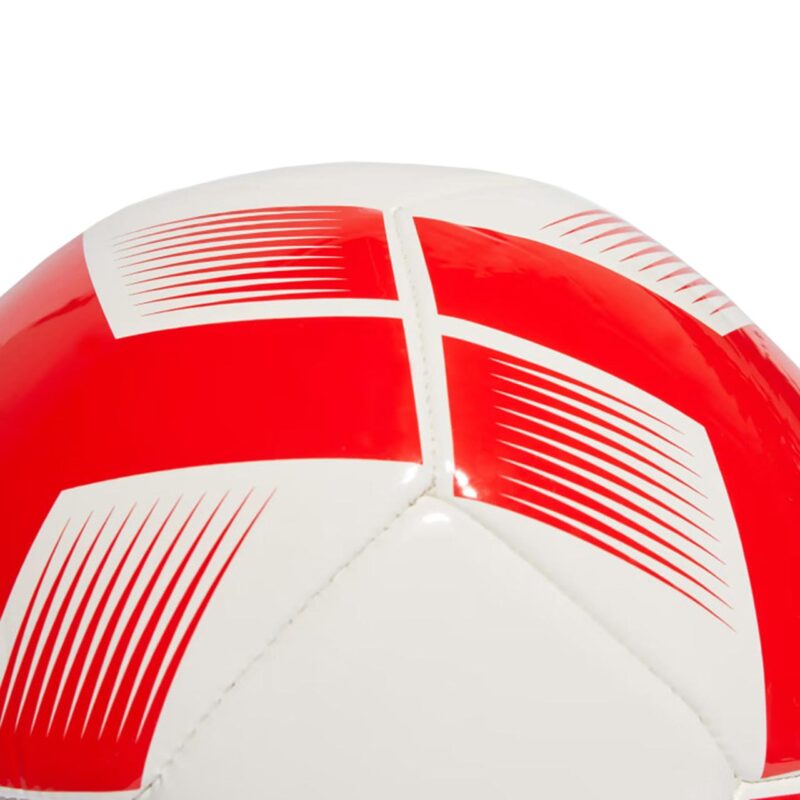 PIŁKA NOŻNA ADIDAS STARLANCER CLUB BALL biało-czerwona IA0974 - obrazek 4