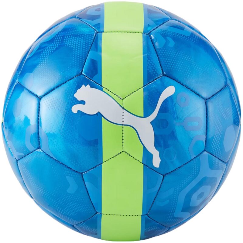 PIŁKA NOŻNA PUMA CUP BALL ULTRA niebiesko-zielona 84075 02