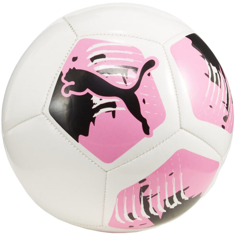 PIŁKA NOŻNA PUMA BIG CAT MINI biało-różowa 84215 01