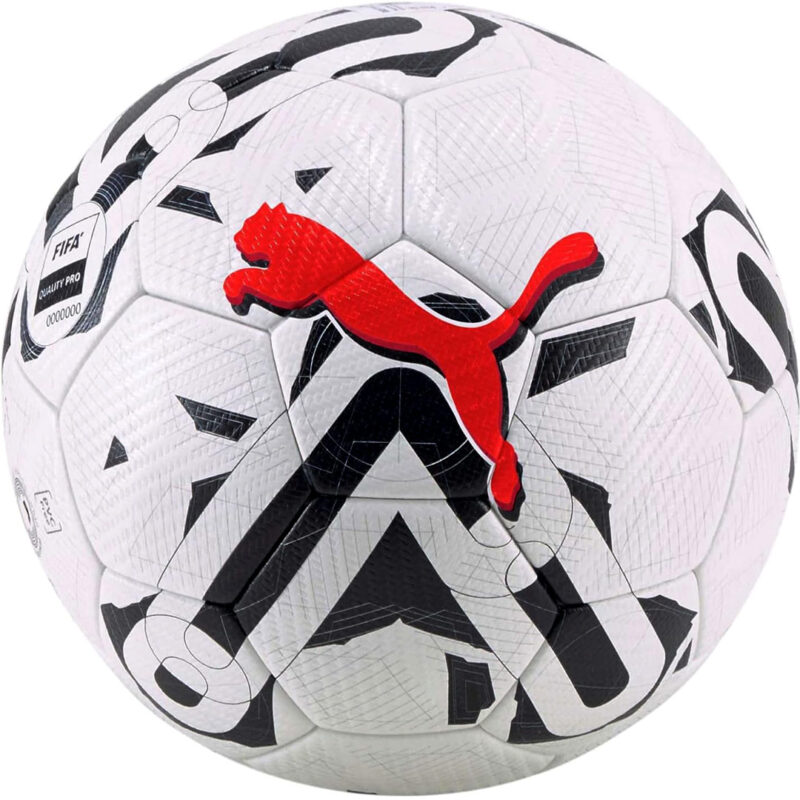 PIŁKA NOŻNA PUMA ORBITA 3 TB FIFA Quality biało-czerwono-czarna 83776 03