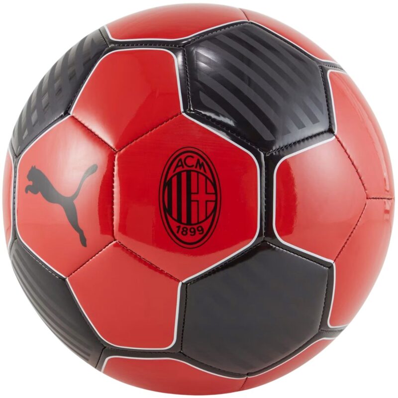 PIŁKA NOŻNA PUMA AC Milan ESS czerwono-czarna 84445 01