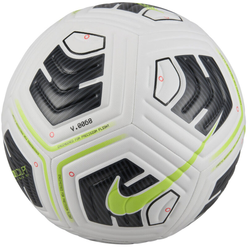 PIŁKA NOŻNA NIKE ACADEMY TEAM FA24 biało-czarno-zielona FZ7540 100 - obrazek 2