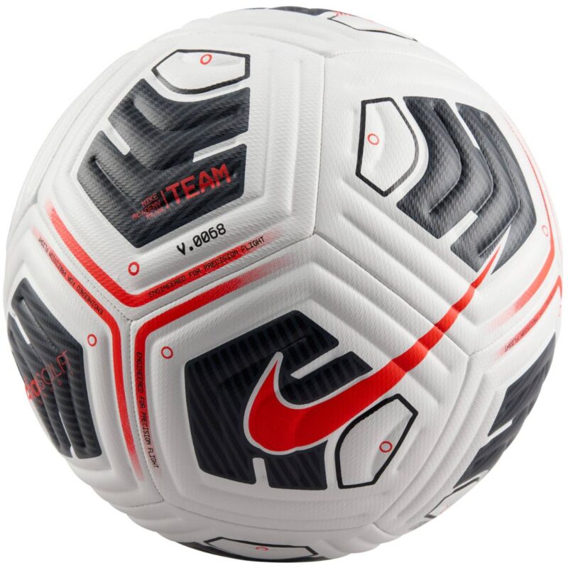 PIŁKA NOŻNA NIKE ACADEMY PLUS biało-czarno-pomarańczowa FZ2979 100