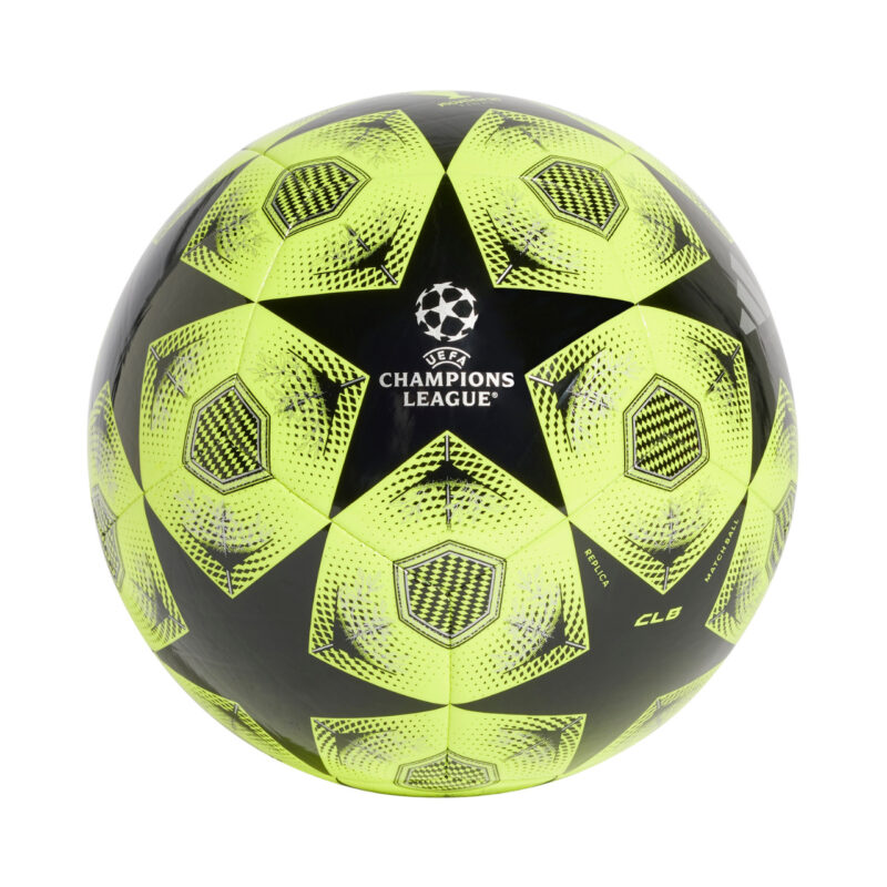 PIŁKA NOŻNA ADIDAS UCL CLUB 24/25 Knockout Stages żółto-czarna JH1282 - obrazek 2