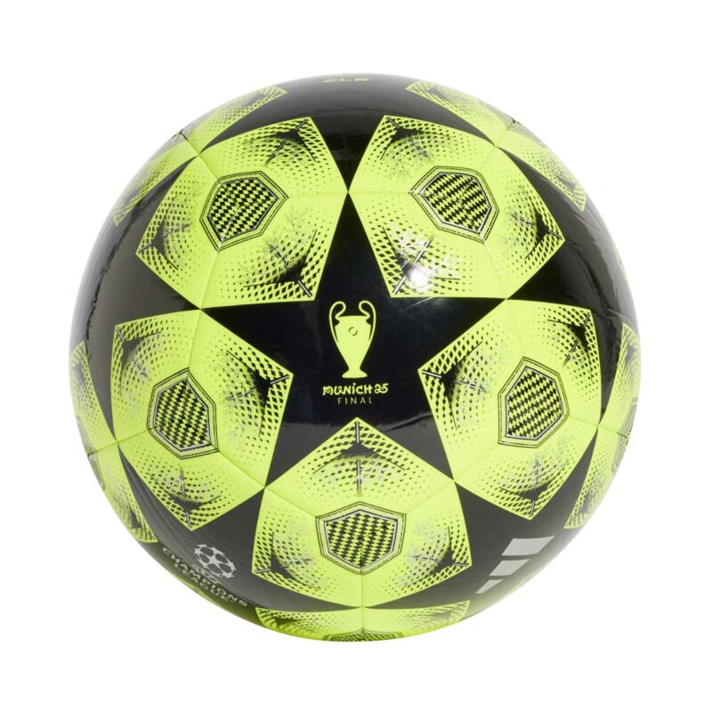 PIŁKA NOŻNA ADIDAS UCL CLUB 24/25 Knockout Stages żółto-czarna JH1282