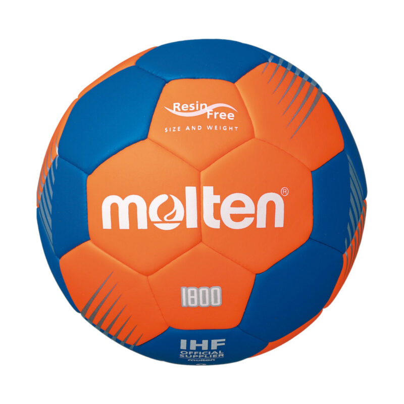 PIŁKA RĘCZNA MOLTEN pomarańczowo-niebieska H0F1800-OB